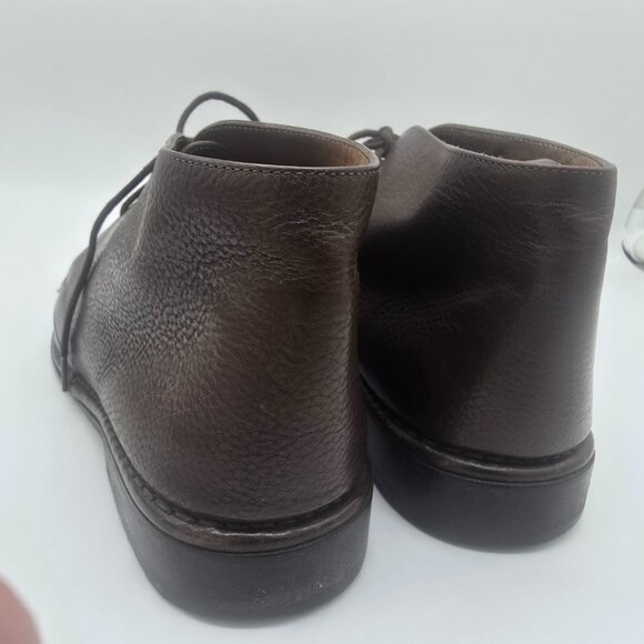 John Varvatos Boots Mens 10  Brown Leather Hand Made Italy main image 6